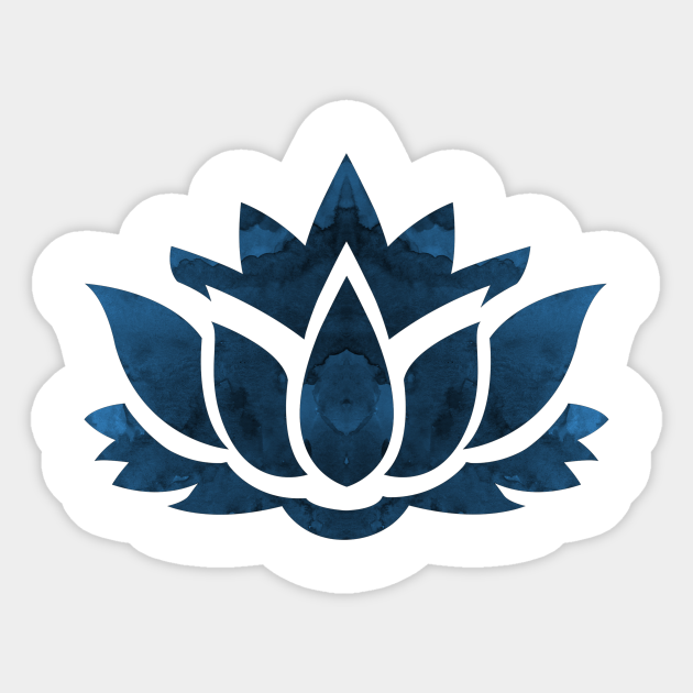 Lotus flower Lotus Flower Sticker TeePublic